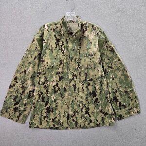 US Navy Men Jacket‎ 35 Green Pixel Camo Blouse Type III Utility Combat
